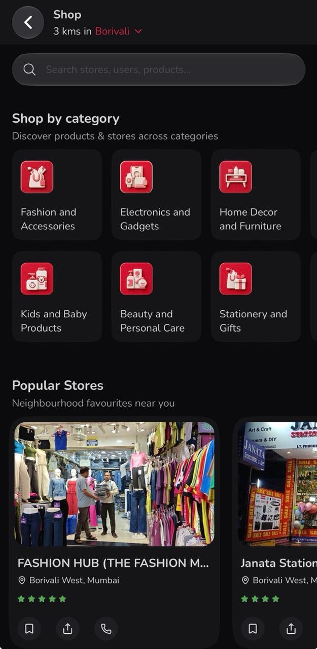 Shop in the Glymp app